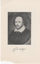 William Shakespeare antique prints